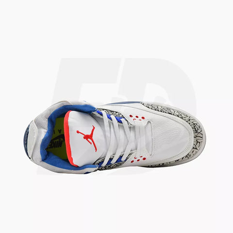 JORDAN 3s TRUE BLUE